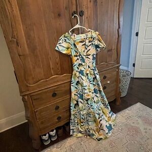 Cynthia Rowley Multicolor Floral Maxi Dress